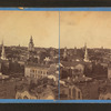 Bird's eye view, looking North West from Insurance building.