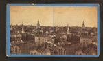 Bird's eye view, looking North West from Insurance building.