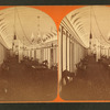 Interior view, possibly of a steamship.