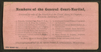 Members of the General Court-Martial.