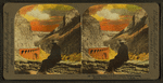 The Golden Gate and New Concrete Viaduct, costing $10,000, Yellowstone National Park.