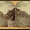 Looking out from the 'Golden Gate,' Yellowstone Park, Wyoming.