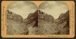 Looking out from the 'Golden Gate,' Yellowstone Park, Wyoming.