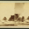 Grotto Geyser in Eruption.