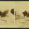 Cone of the Giant Geyser (diam. inside 5 feet), Yellowstone Park, U.S.A.