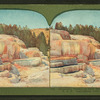 Cleopatra's Terrace in 1902, Mammoth Hot Springs, Y.N.P.