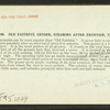 Old Faithful Geyser, steaming after Eruption, Y. N. P.