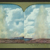 Old Faithful Geyser, steaming after Eruption, Y. N. P.