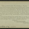 Grand Geyser Cone and safety valve, Yellowstone National Park.