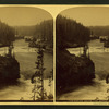 The Rapids above the Upper Falls, Yellowstone National Park.