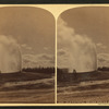 Old Faithful Geyser during Eruption, Yellowstone National Park.