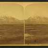 Emigrant Peak, from Fridley's Ranch, Yellowstone National Park.