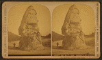 Liberty Cap, 49 feet high. Mammoth Hot Springs.