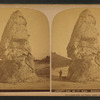 Liberty Cap, 49 feet high. Mammoth Hot Springs.