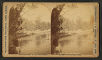Bath Lake and Bathers.