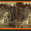 Crystal Cascades of Cascade Creek, 129 feet high.
