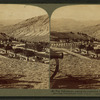 Fort Yellowstone, among the mountains, headquarters of U.S. Troops guarding Yellowstone Park, U.S.A.