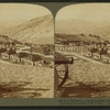 Fort Yellowstone, among the mountains, headquarters of U.S. Troops guarding Yellowstone Park, U.S.A.
