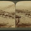 Fort Yellowstone, among the mountains, headquarters of U.S. Troops guarding Yellowstone Park, U.S.A.