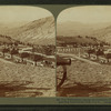 Fort Yellowstone, among the mountains, headquarters of U.S. Troops guarding Yellowstone Park, U.S.A.