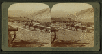 Fort Yellowstone, among the mountains, headquarters of U.S. Troops guarding Yellowstone Park, U.S.A.