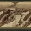 A Mountain of 'Petrified Water'- Pulpit Terrace and Mammoth Spring Hotel, Yellowstone Park, U.S.A.