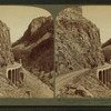 Golden Gate, entrance to picturesque ravine of golden rocks - Yellowstone Park, U.S.A.