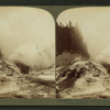 The 'Tea Kettle,' boiling hot from Mother Earth’s hidden fires, Yellowstone Park, U.S.A.