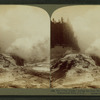 The 'Tea Kettle,' boiling hot from Mother Earth’s hidden fires, Yellowstone Park, U.S.A.