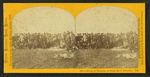 Group of excursionists at Camp No. 1, Columbus Nebraska.