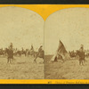 Camp of Pawnee Indians on the Platte Valley.
