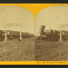 The train at the 100th mer. return'g from the west.