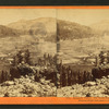 Summit Valley, the head-waters of the Yuba River. Donner Peak and Pass in the distance.