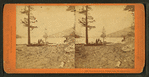 View from foot of Donner Lake, Nevada County.