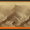 American River, from the C.P.R.R. around Cape Horn. Bridge and road to Yankee Jim's, Placer Co.
