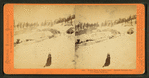 Winter view in Upper Cisco. Altitude 5911 feet. Central Pacific Railroad.