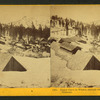 Upper Cisco in winter,altitude 5911 feet.  Central Pacific Railroad.