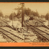 Truckee River, looking towards Eastern Summit, 135 miles from Sacramento, Central Pacific Railroad.