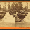Falls on the Yuba River, near Crystal Lake, Central Pacific Railroad.