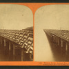 Western Pacific Railroad Pier, San Francisco Bay, looking from the ferry landing towards Oakland.