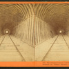 The Summit Tunnel, 1,200 feet long, Livermore Pass, Alameda Co. looking through, Western Pacific Railroad.