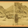 Devil's Gate - below the narrow gorge in Weber Canon and 1022 miles from Omaha.