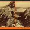 Donner Lake, Tunnels no. 7 and 8, from Summit Tunnel, eastern summit in distance.