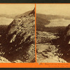 Donner Lake, Tunnels no. 7 and 8, from Summit Tunnel, eastern summit in distance.