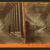 Snow gallery around Crested Peak, timber 12x14 in., 20 in. apart.