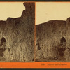 Alcove in palisades, Ten Mile Cañon.