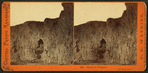 Alcove in palisades, Ten Mile Cañon.