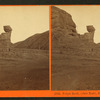 Pulpit Rock, (view east), Echo, Utah. U.P.R.R.