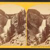 Lower falls of the Yellowstone, 550 feet.