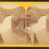 Upper falls of the Yellowstone, 115 feet.